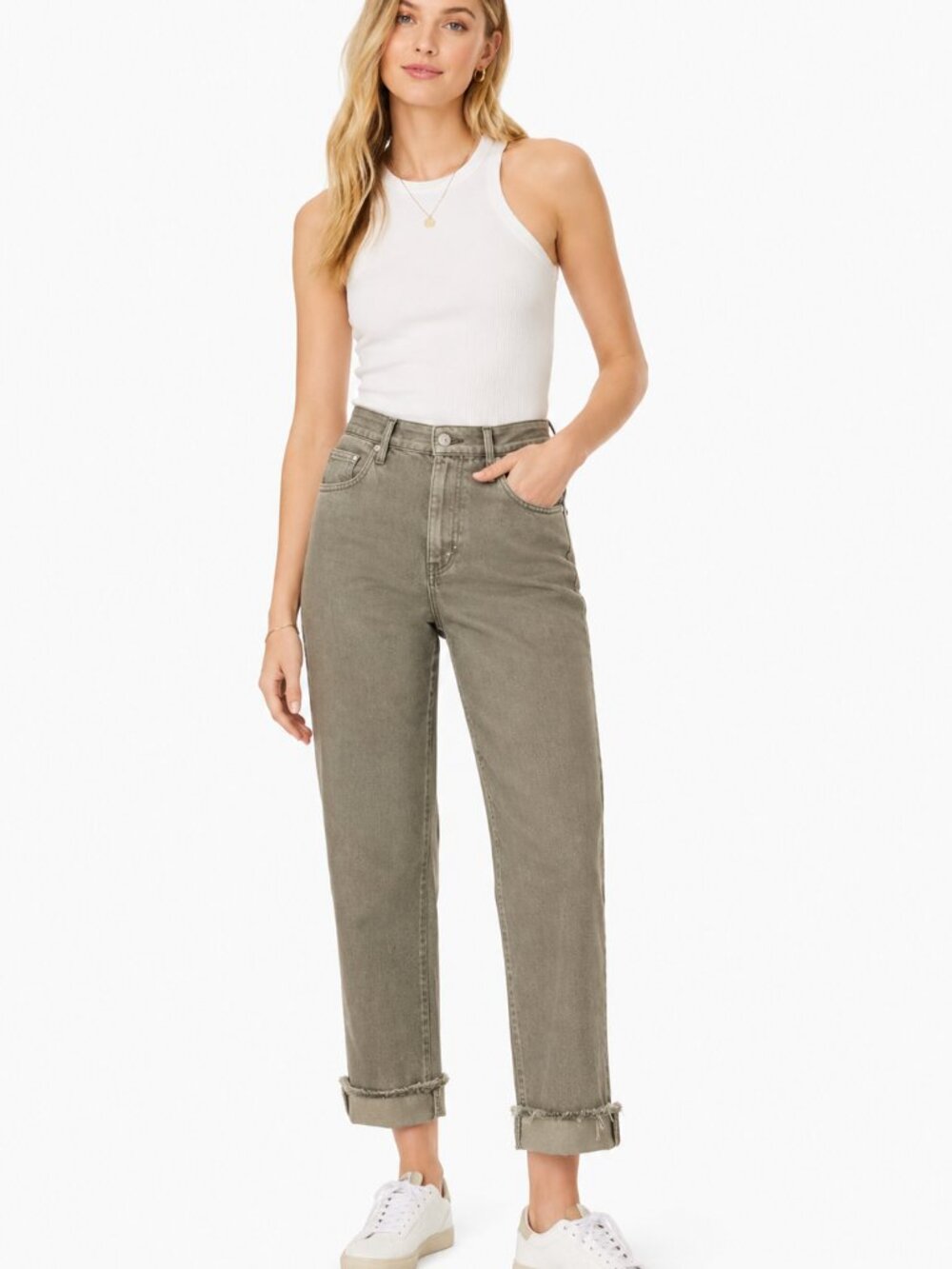 LOFT High Rise Straight Crop Jeans – Size 27 / 4